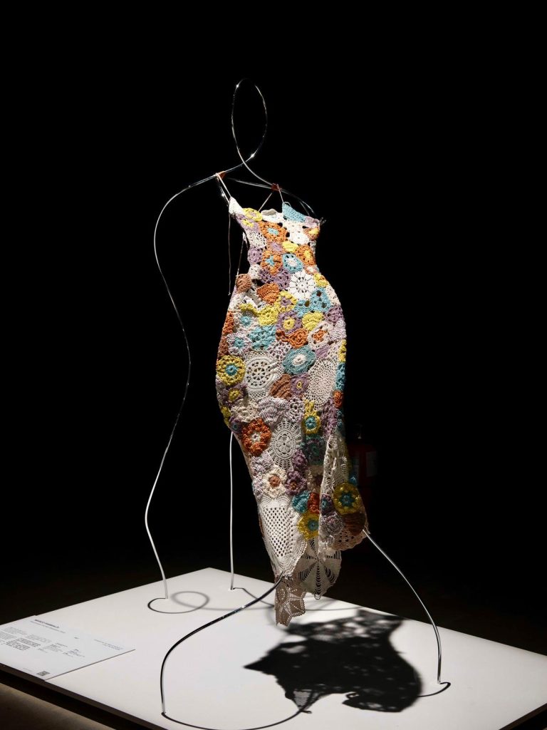 Handmade crochet sleeveless dress_Marco Rambaldi