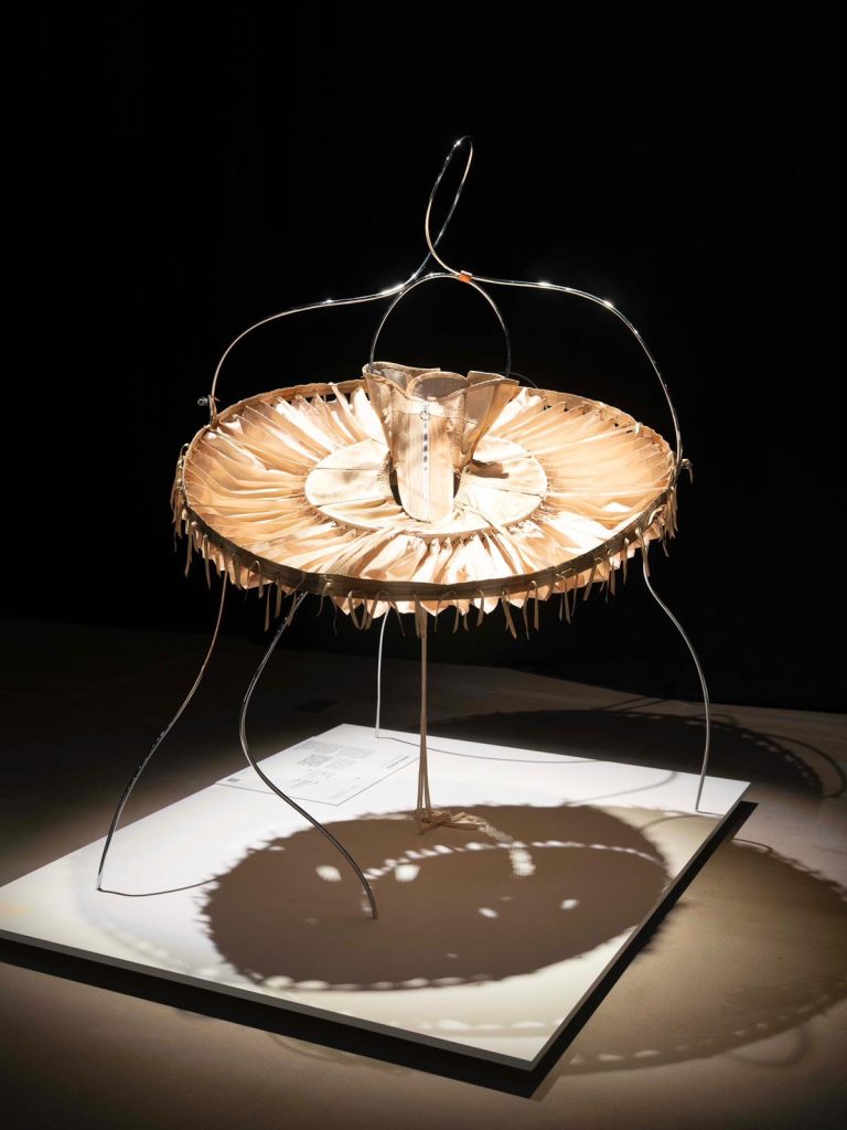 Pleated Wheel Farthingale Gown_Lorenzo Seghezzi